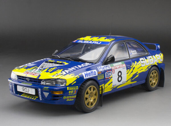 Subaru Impreza S5 #8 Winner NZ Rally 1997 1/18 Scale